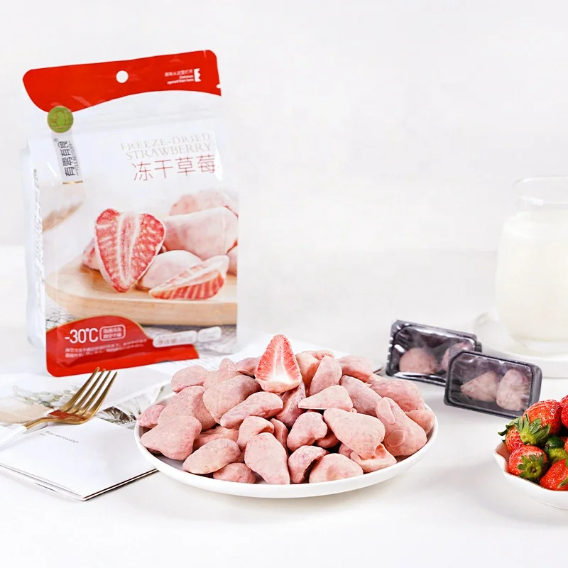 Розничный поставщик FD еды органические клубники игральные кости сухая упаковка Производитель Низкая цена замороженная