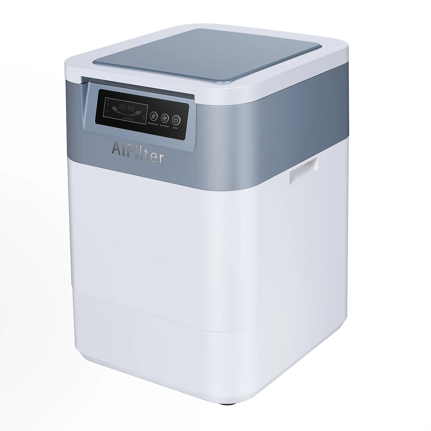 Low noise Food Waste Composting Machine Silver white Food Waste Composting Machine Household Kitchen