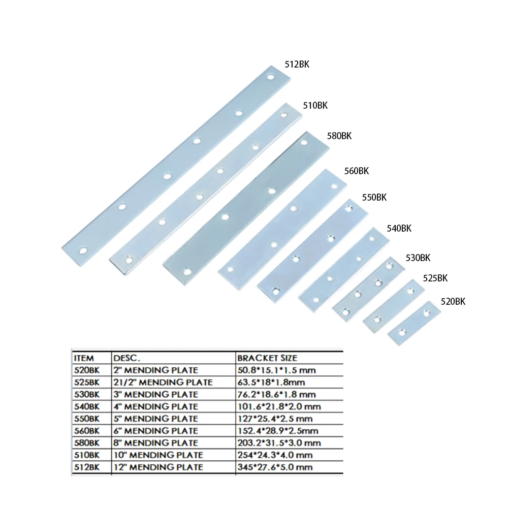 Durable Factory Outlet Flat Metal Shelf Corner Repair Fixing Corner Brace Bracket