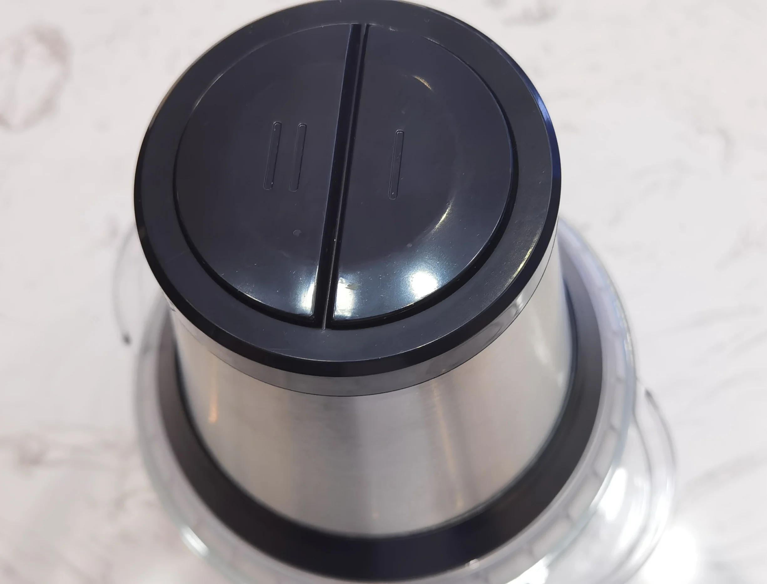 FuFu Pounding Machine vegetable mincer  2-speed S/S body 1L-2L capacity Glass bowl electric Food chopper for household