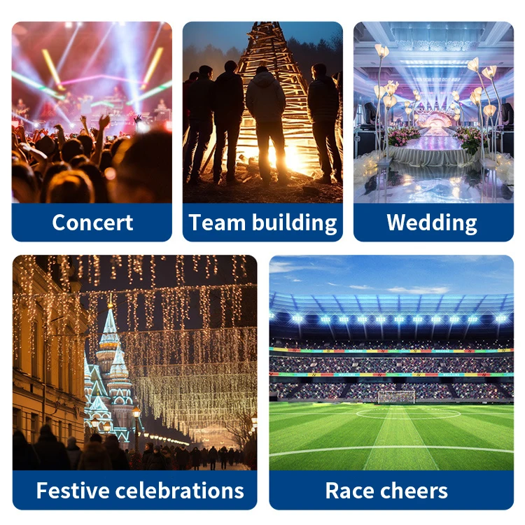 Wholesale LED Thunder Bangbang Stick Glow Party Wedding Inflatable Cheering Sticks for Concert