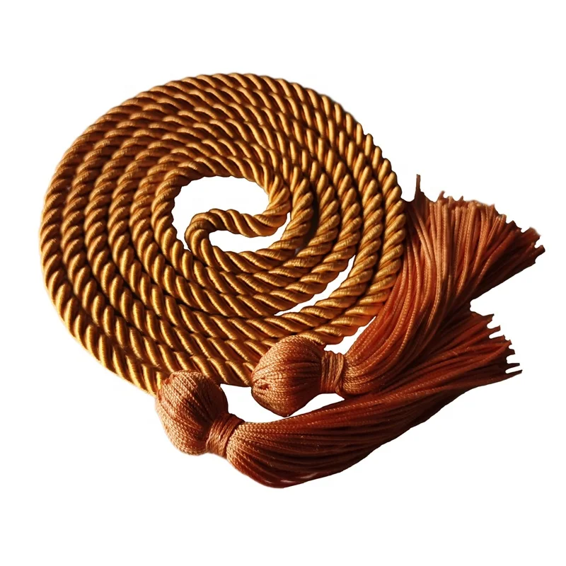 
Wholesale kelly green color graduation cords 