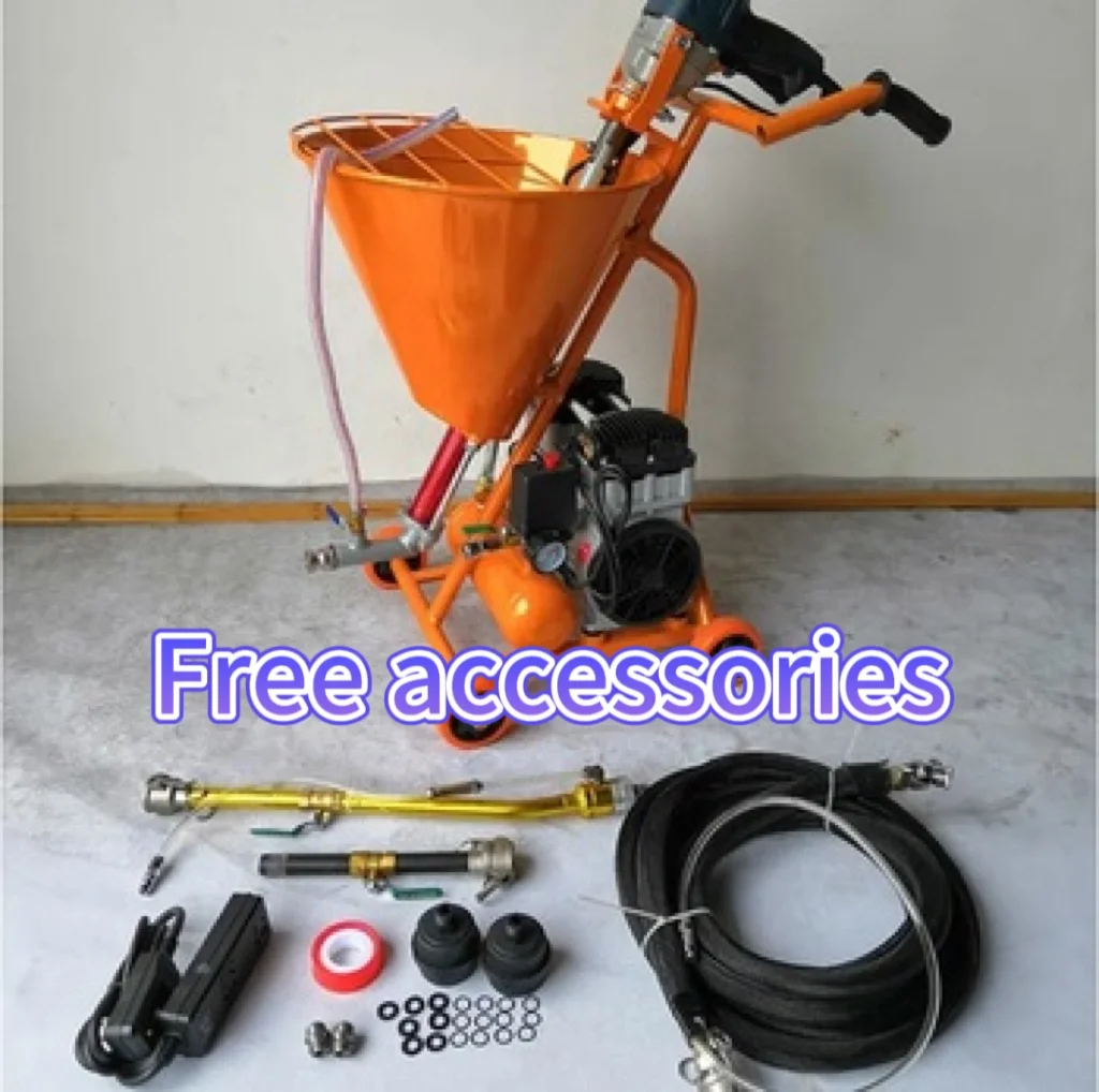 Construction machines concrete mixer with pump machine mortar spray machines