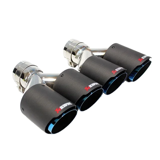 Car Universal Exhaust Tip Auto Carbon Exhaust Tip