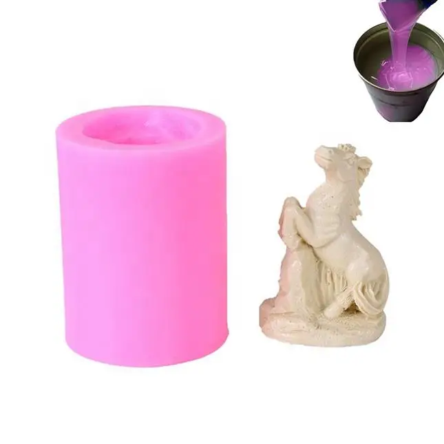 good price hot selling tin cure liquid silicone for plaster sculpture and cement crafts mold making
