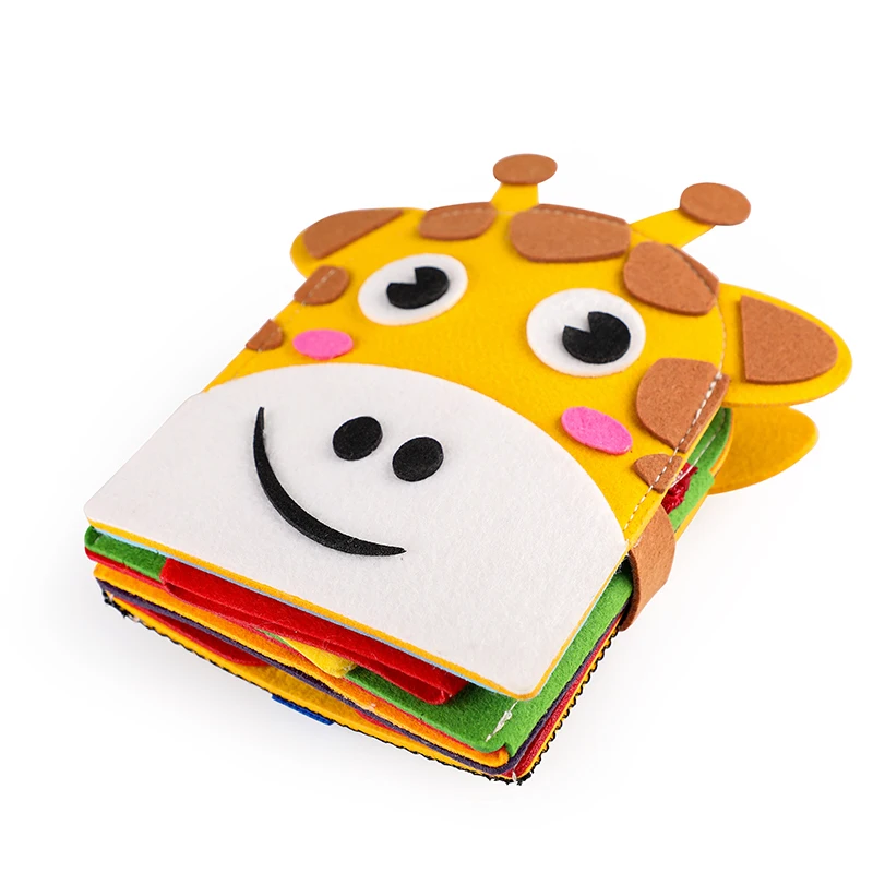 Brinquedo Educacional Colorido Baby Montessori Educational Cloth Soft Kids Books