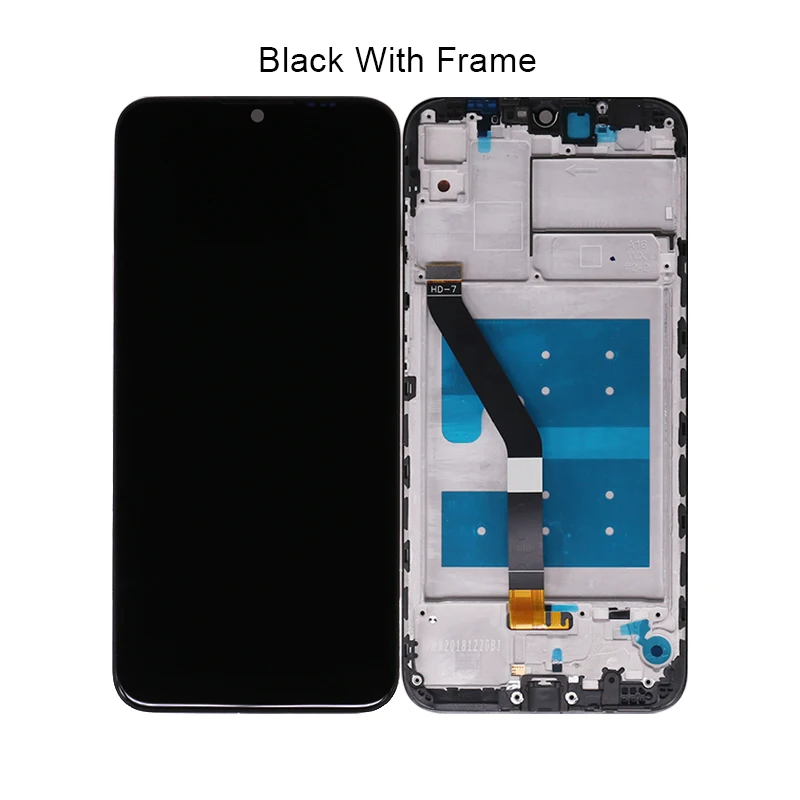 LCD Display Screen Touch Digitizer With Frame for Huawei Y6 2019 Prime Pro Honor