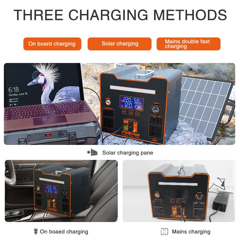solar power charging solar electric car charger station with solar panel 600w mini solar portable power station and solar panel