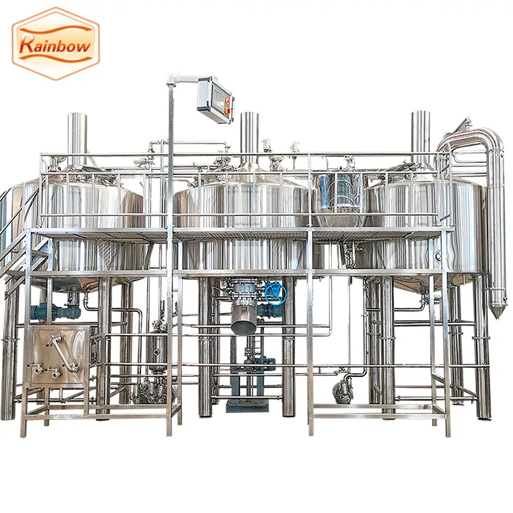 Stainless steel 2000L home brewhouse beer brewing machine brewery system Beer Equipment for micro brewery Food Beverage plant