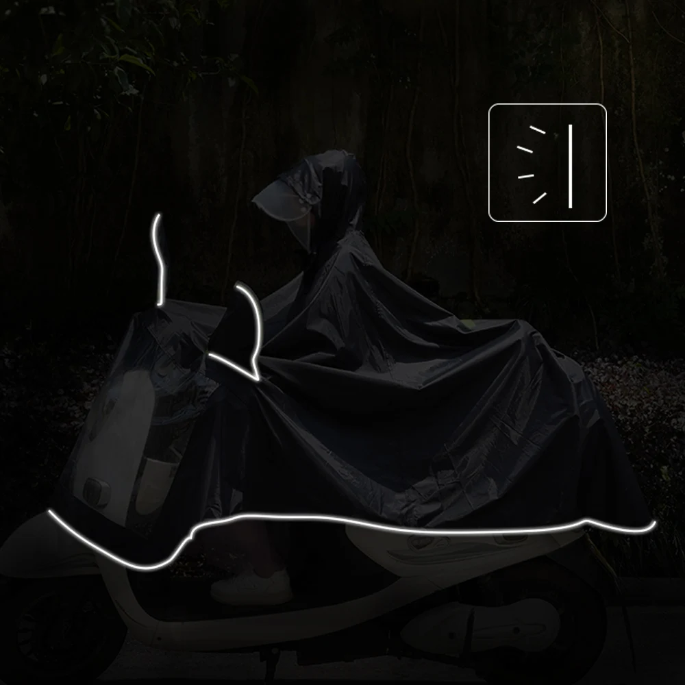Hot Sale Unisex Poncho Outdoors Bike/Ebike/Motorcycle/Scooter Cycling Jacket Raincoat Cape