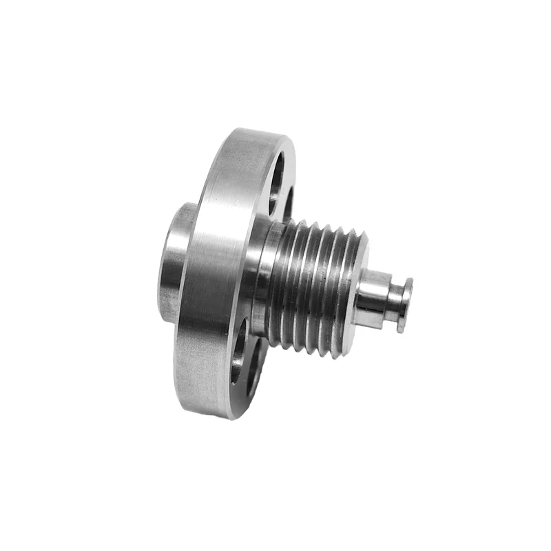 Custom CNC Milled Part Stainless Steel Conflat Vacuum Flange Aluminium Cooper VCR-Adapter Manufacturer