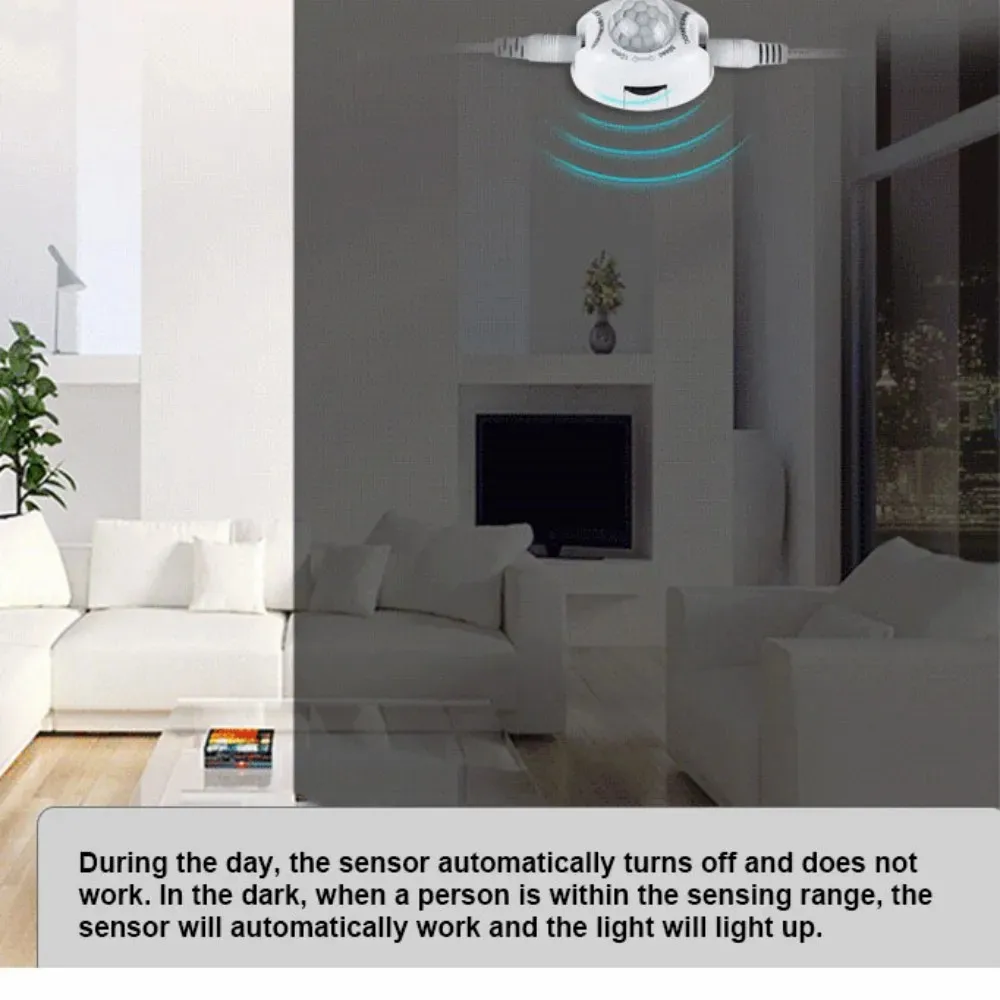 Sensor Detector Smart Switch 5V 24V Infrared Motion Detection Controller Automatic Human Body Controller for LED Strip Light