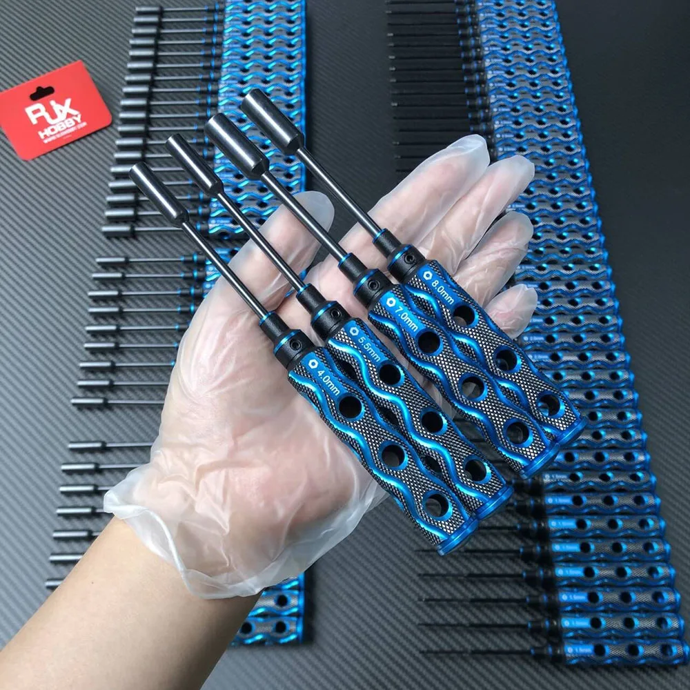 RJX Drone Helicopter Airplane RC Car Repair Tool Kit Flat Phillips Nut Hex Screwdriver Set