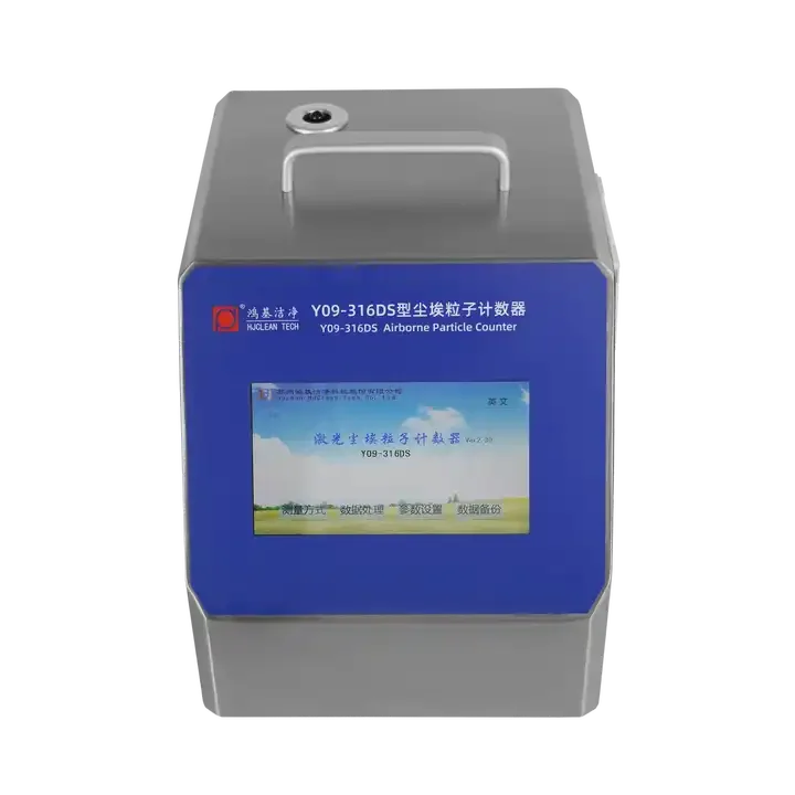 HJCLEAN  28.3L/Min 0.3 0.5 1.0 3.0 5.0 10.0um Flow Airborne Particle Counter