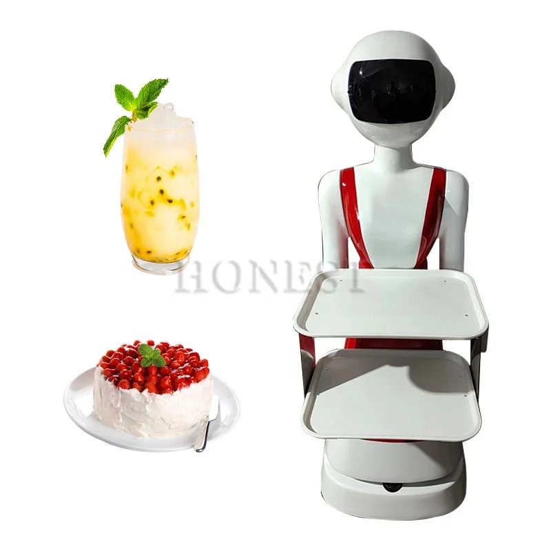 Labor Saving Serving Robot Restaurant / Food Delivery Robot / Robot Commercial