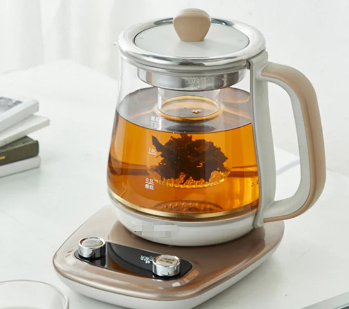 
Pengfaies Factory price kitchen appliance 1.6L cordless glass teapot / plastic electric water kettle 