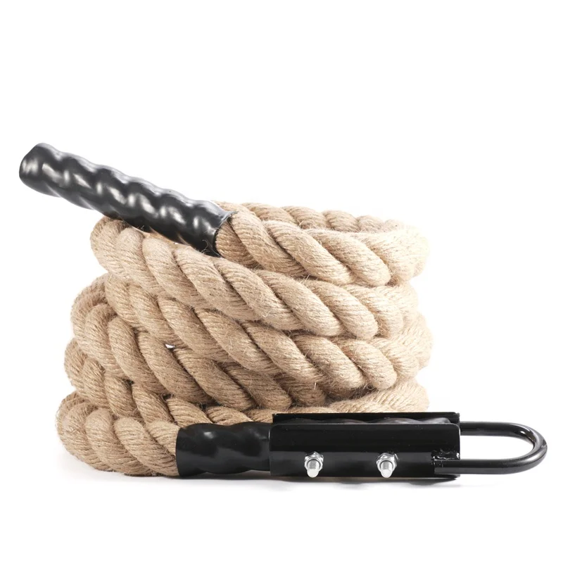 Strength Training gym fitness equipment climbing rope With Hook
