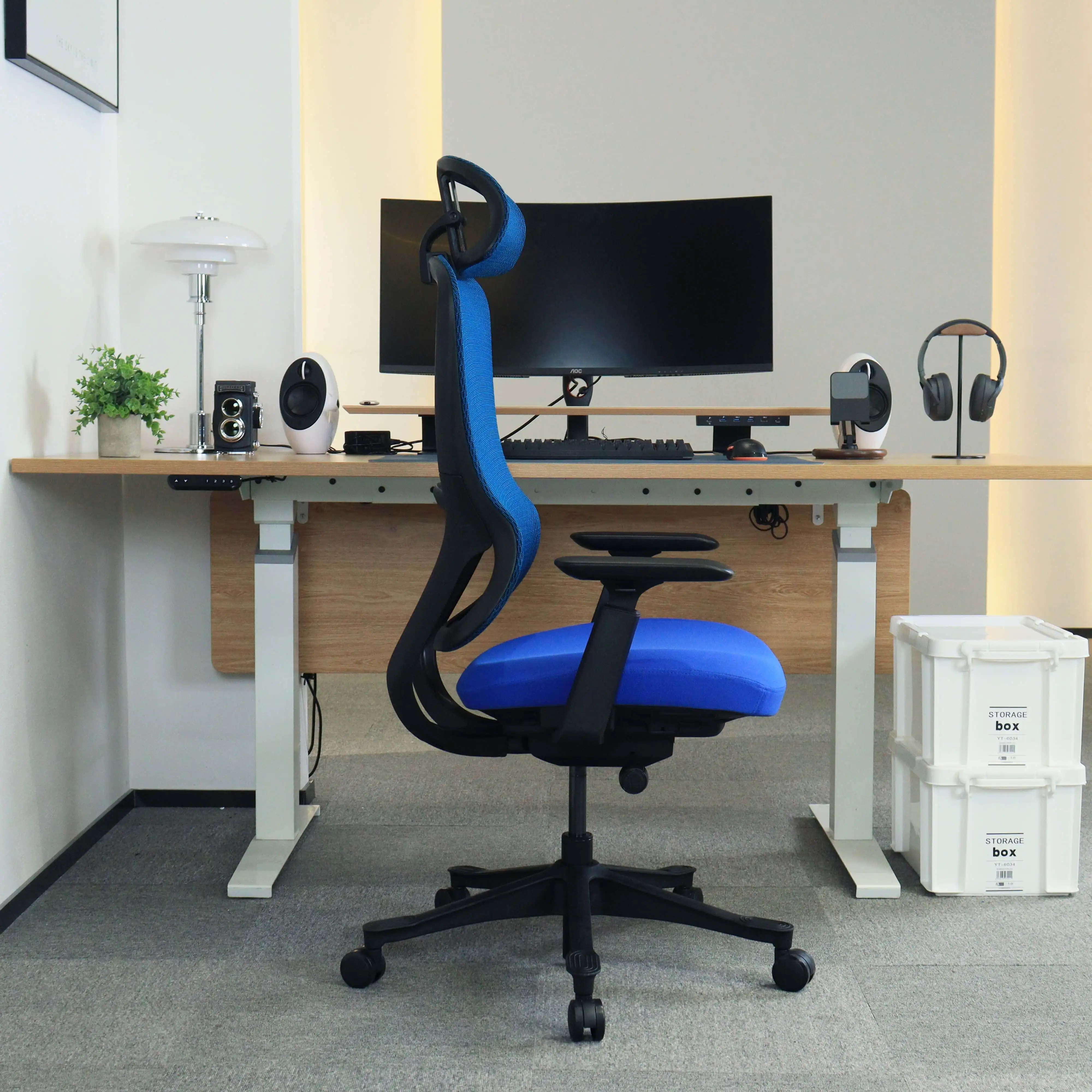 Vaseat Adjustable BIFMA Swivel Office Chair Fabric Seat Task Chairs Wholesale Executive Mesh Ergonomic office chair