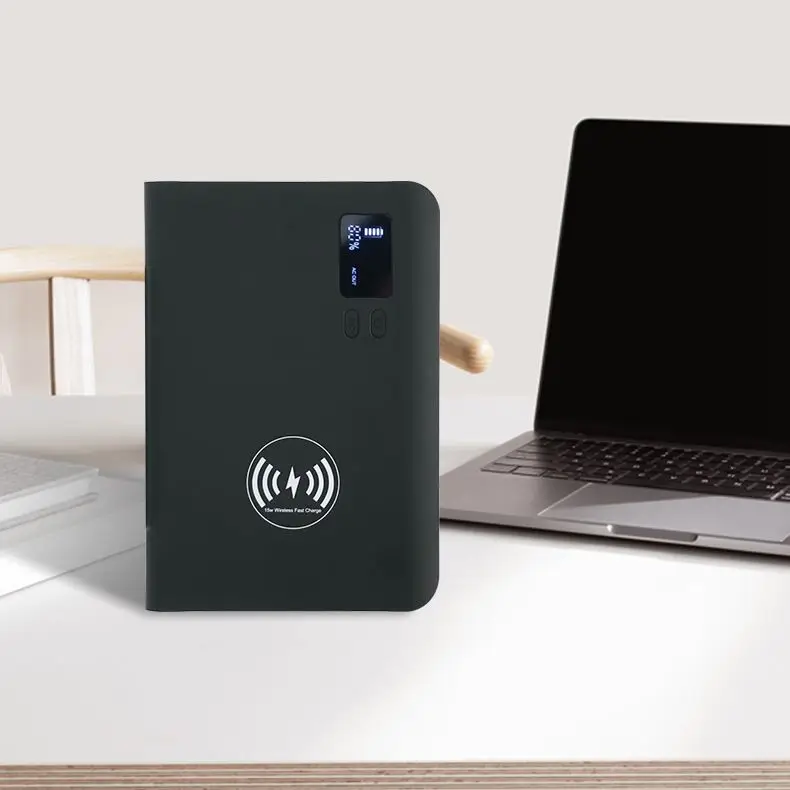 4 In 1 USB Solar Battery Backup AC Laptop Power Bank 30000mah with Type C PD 65w Fast Charge AC 85W Output