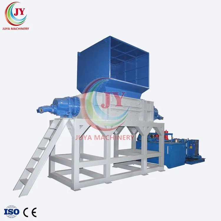 Crushing Machine Shredder Low Noise Plastic Barrel Cutting Waste Plastic PE PP PET Provided Wooden Crate Recycle Waste CE ISO