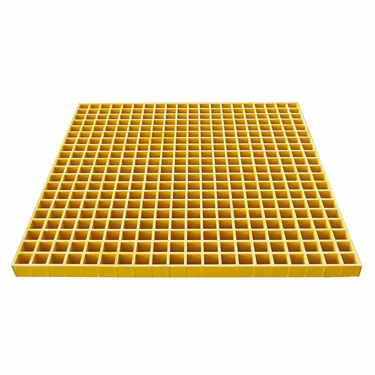 Mesh FRP Plastic Composite Molded Floor Grating Anti-slip Fiberglass Panel Frp Grating