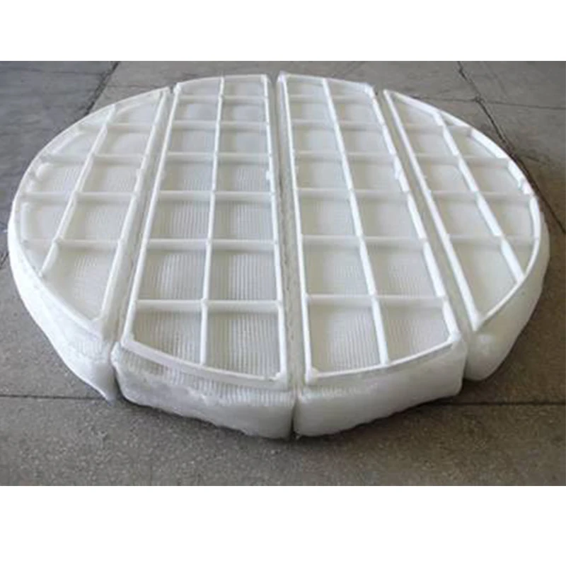 Factory Price Plastic Wire Mist Eliminator Mesh Pad Demister With Support Grid