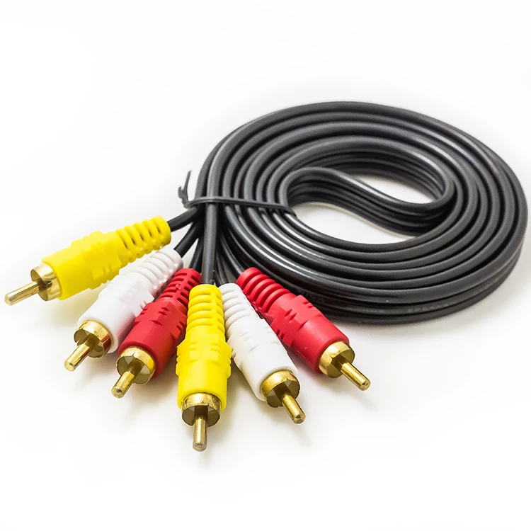 Vellygood 3.5mm to rca cable audio 3 rca cable audio video cables