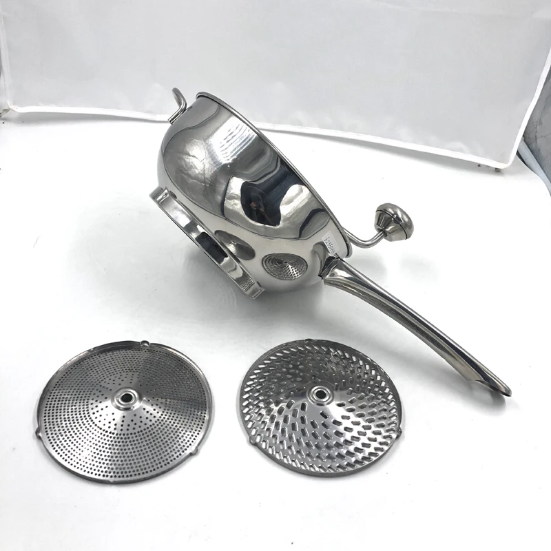 Long hollow handle side wire handle Stainless Steel Food Mill set
