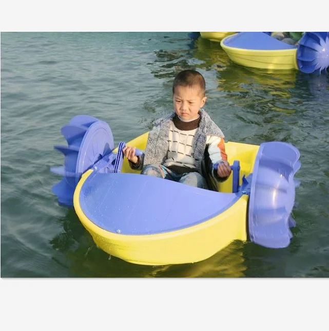 Great fun amusement water plastic kids boats for pool for sale