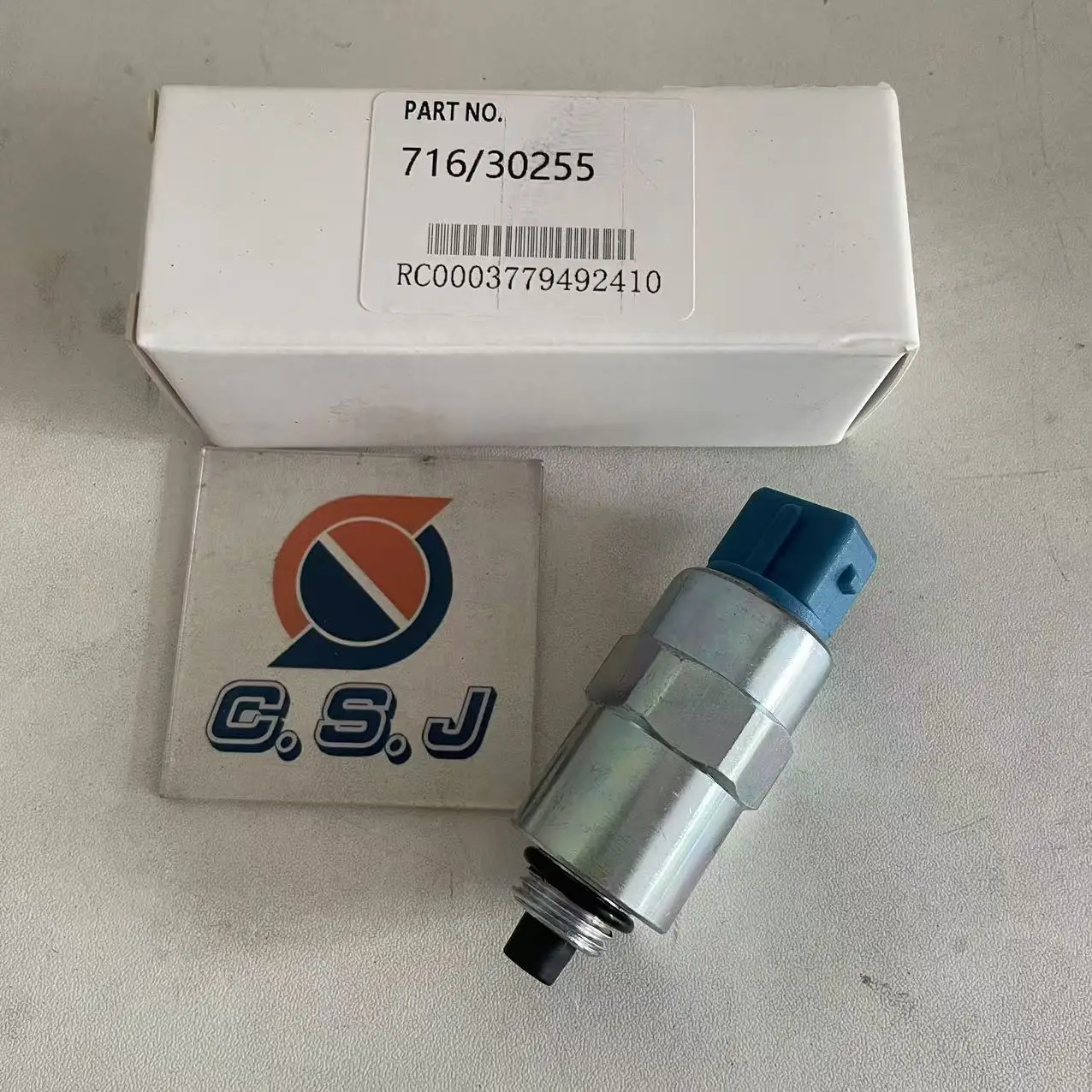 Fuel Pump Solenoid Valve 716/30255 For JCB 3CX 4CX 5CX 3DX 2CX 2CXL Backhoe Loader 12V 24V 71630255 716-30255 716 30255