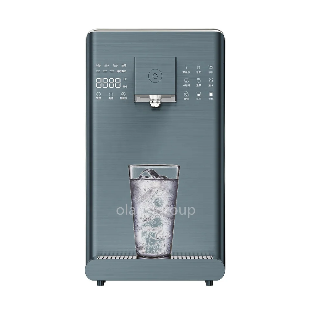 Electric Countertop RO Reverse Osmosis Instant Hot and Cold Water Dispensers with 6 Temperature Options