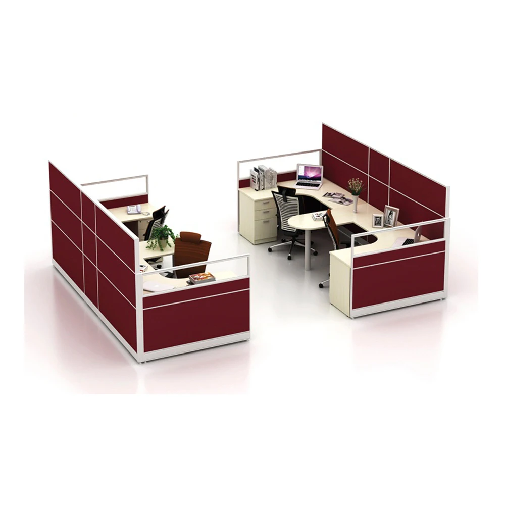 Офисные столы на 2 персоны, современные офисные столы, офисное здание, Современная рабочая станция