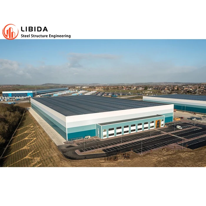 Industrial warehouse prefabricated workshop factory structural construction building steel structures warehouse manufacturer