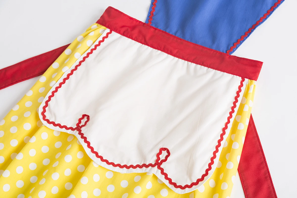 Princess elegant casual dresses women clothing plus size mommy and me pajamas women snow white snow queen costume