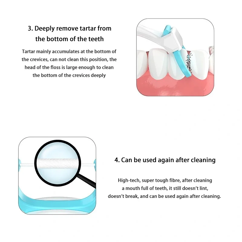 OEM IPx7 Waterproof Portable USB Charging Vibration Cleaning Home Travel Black Electric Dental Floss