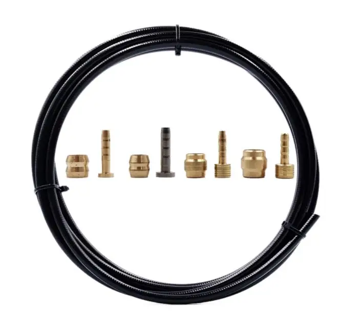 Bike Oil Disc Brake Cable 2.5m BH59 BH90 Pressing Ring T Needle MTB Bicycle Hydraulic Brake Cable Hose For SHIMANO SRAM MAGURA