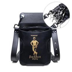 Custom PU Leather Salon Bag Hairdresser Barber Bag Hair Scissor Bag