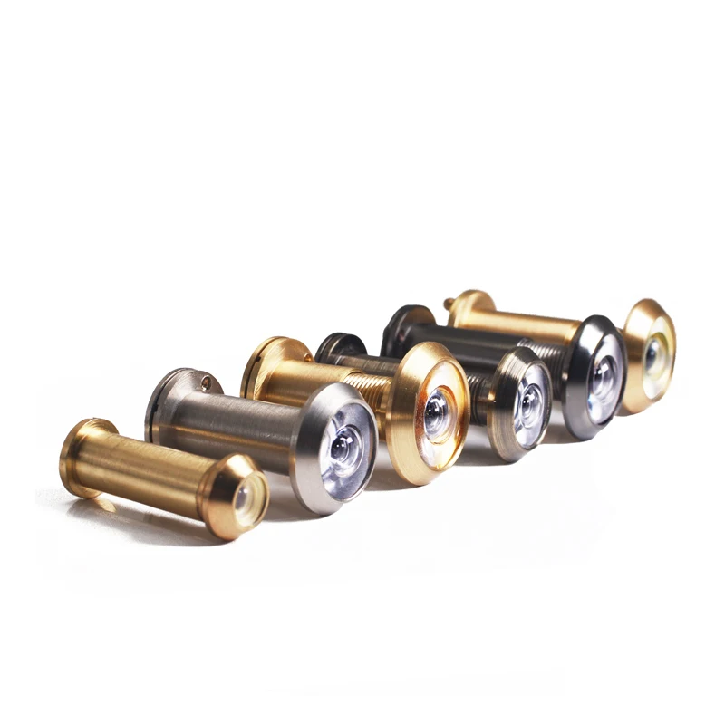 Wholesale door peephole custom colors visual wide angle peephole door viewer