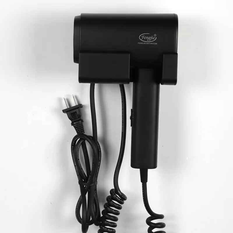 Быстрая сушка волос с помощью настенного фена для волос Star Hotel