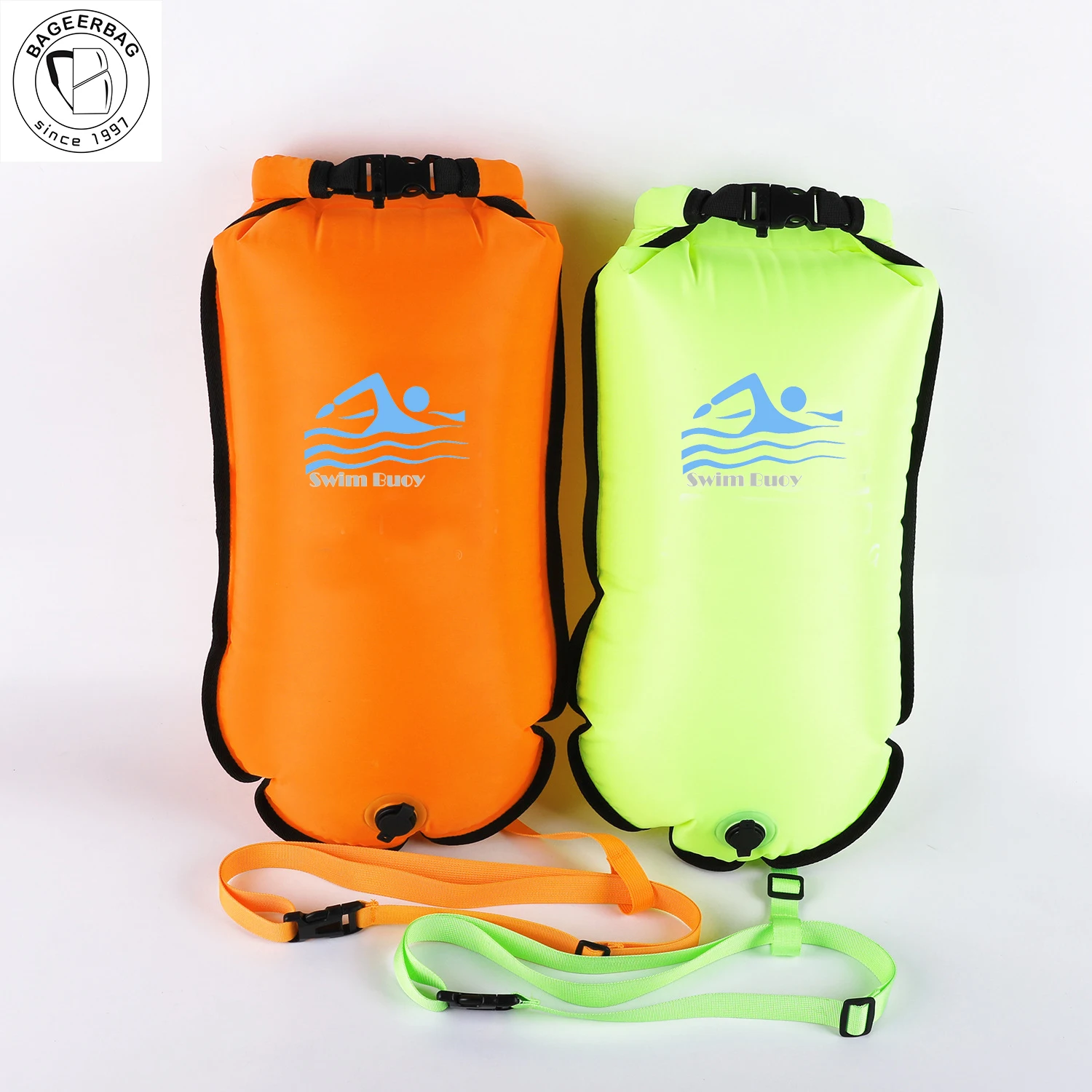 BSCI High visibility safety buoy for swimming in river, lake, sea and ocean