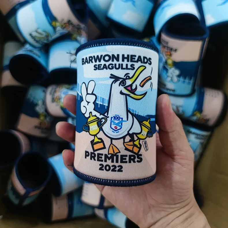 Custom Design 3mm 5mm Neoprene Beer Can Sleeve Bottle Cooler Drink Stubby Can Cooler Holder