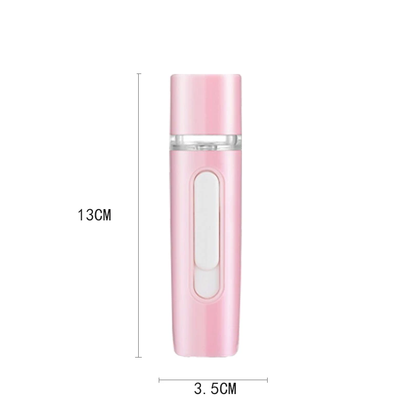 Portable Nano Mist Sprayer Facial Steamer Face Spray Moisturizing Facial Spray Usb Ionic Support Sensitive Skin Nano Sprayer 305