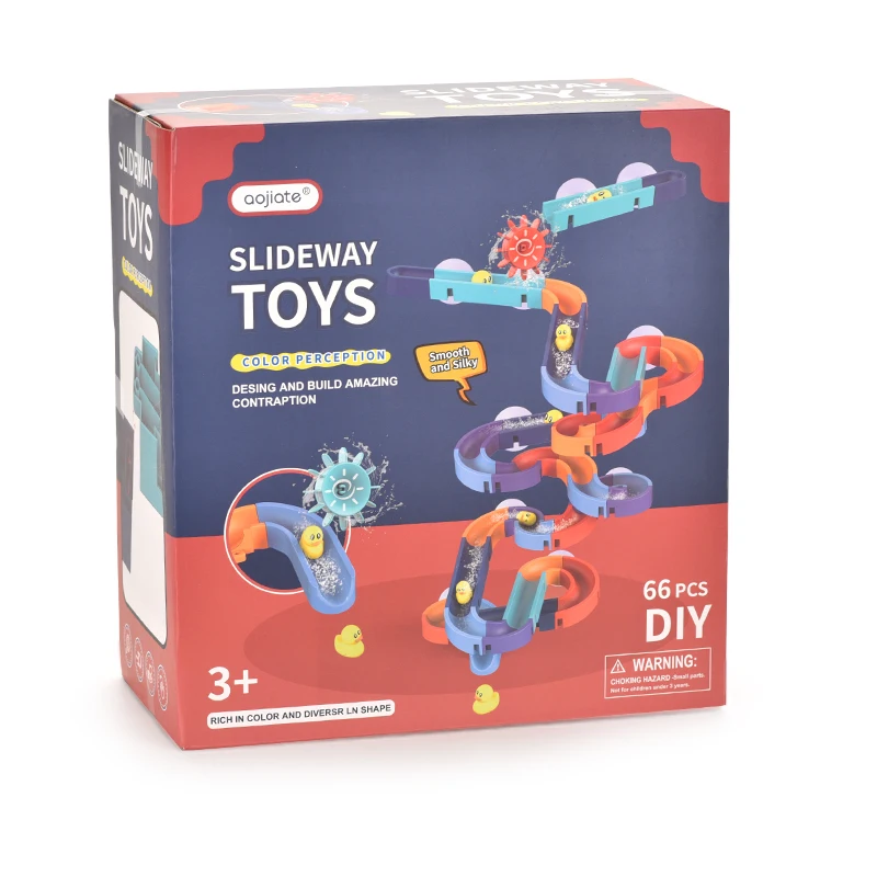 3D Магнитные строительные трубы, Мраморные Шарики, магнитные треки, плитки, блоки, игрушки, «сделай сам», гоночный набор, OEM, Индивидуальная коробка, стиль, бумага, шт, цвет