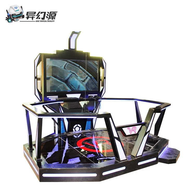 VR boxing skiing shooting simulator game machine with VR HTC VIVE glasses