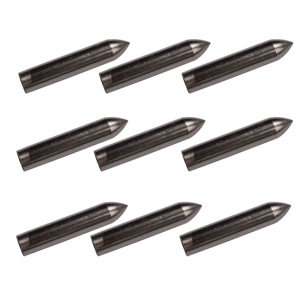 Arrow Bullet Point For ID4MM OD6MM Fiber Glass Arrow For Youth Archery Bow Shooting Steel Arrow Head Bullet
