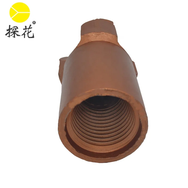 75MM PDC Three Wings Bit Concave Carbide Drill Bit for coal mining