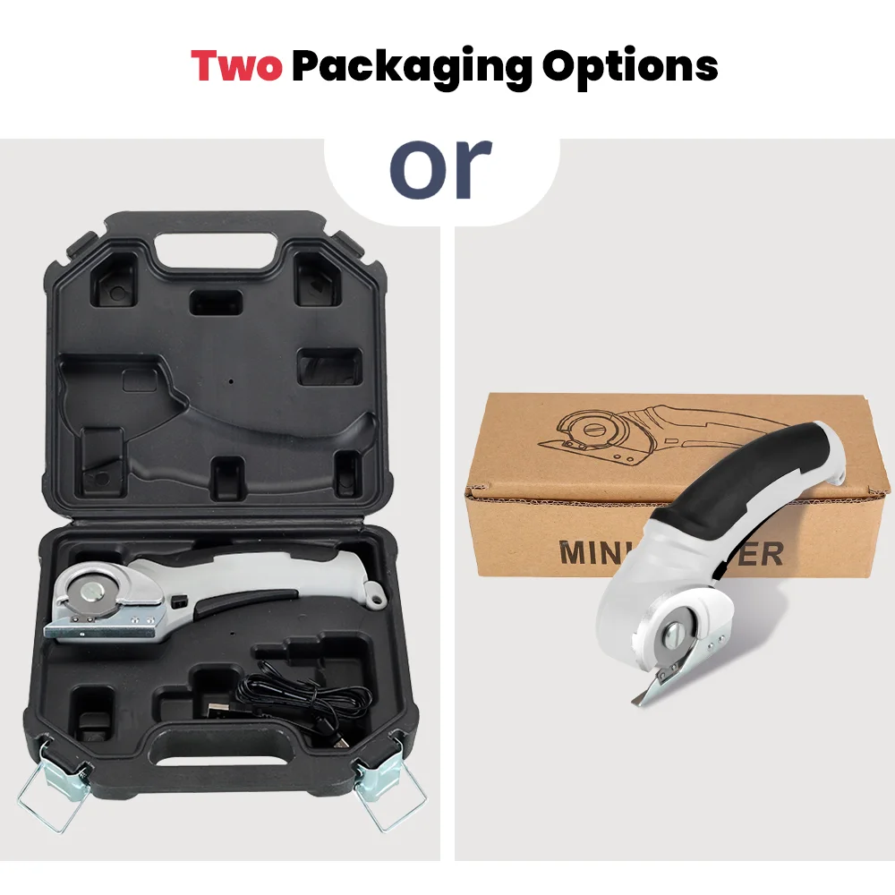 Portable Mini Cordless Multifunctional Electric Scissors Cutter for Industrial DIY Use for Fabric Carpet Cardboard Cutting