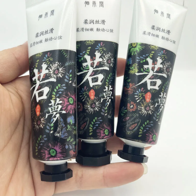 Customized fashion top screw cap octagonal cover hand cream soft tube