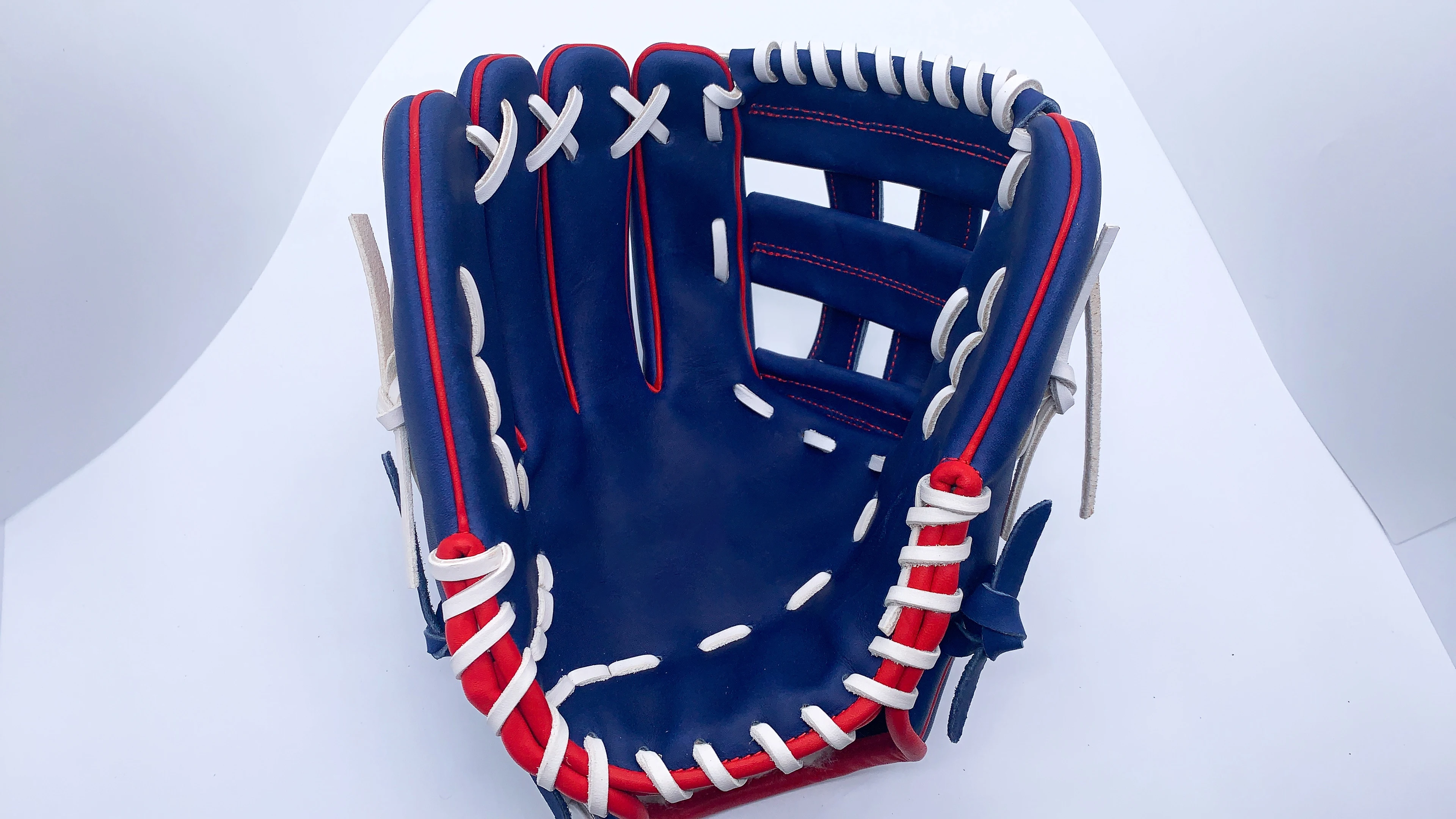 11.5 Inch Navy Blue H Web Baseball Glove Left Hand
