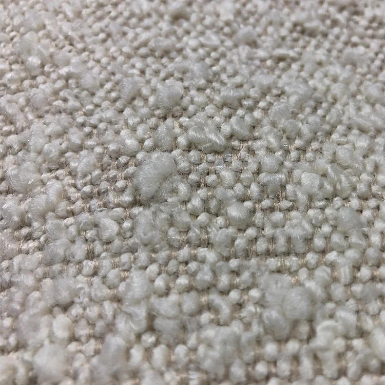 High quality plain boucle teddy fabric upholstery warm soft sherpa fleece fabric 100% polyester anti pilling for sofa upholstery